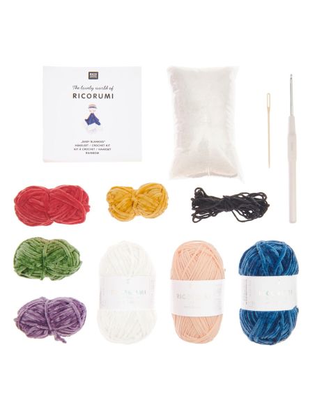 Haakpakket knuffeldeken - Regenboog