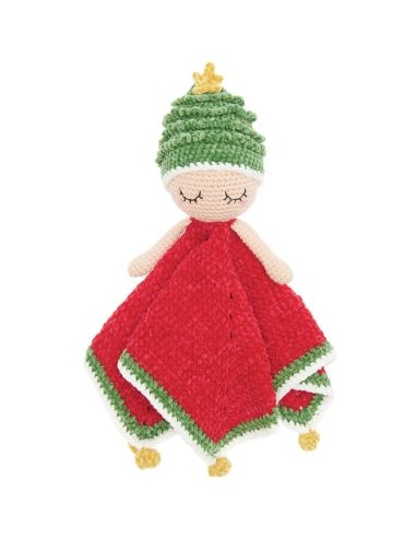 Haakpakket knuffeldeken - Kerstmis