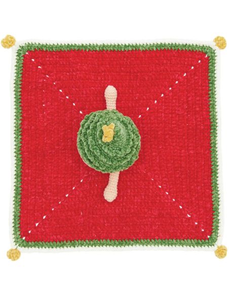 Haakpakket knuffeldeken - Kerstmis