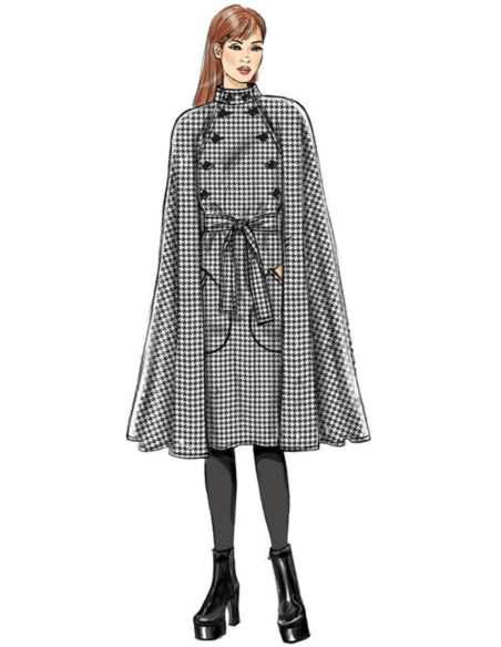 Cape- en riempatroon - Vogue 9288