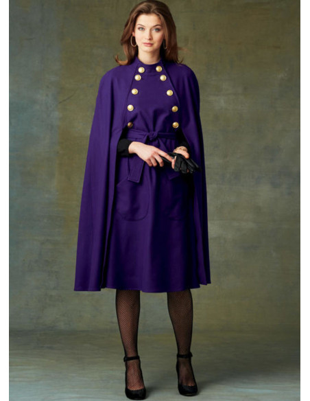 Cape- en riempatroon - Vogue 9288