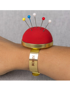 Bohin speldenarmband - Rood 2