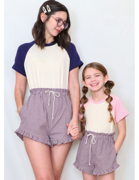Top- en shortpatroon - Know Me 2123