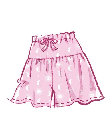 Patroon voor top, short en broek - McCall's 8587