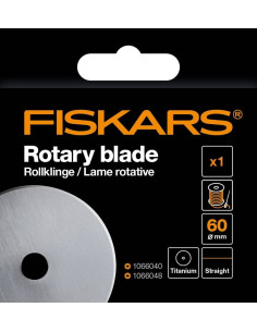 Fiskars Titanium roterend mes Ø60 mm