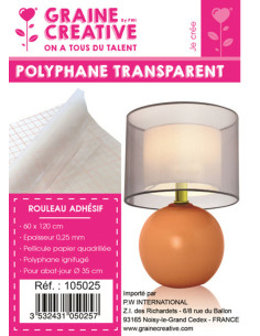 Transparante geruite polyphane plakfolie