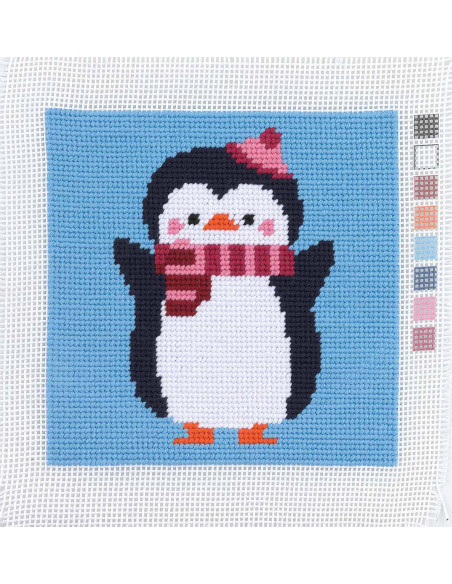 Mijn eerste borduurset - Pinguïn