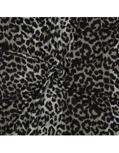 Viscose jersey stof - Luipaard