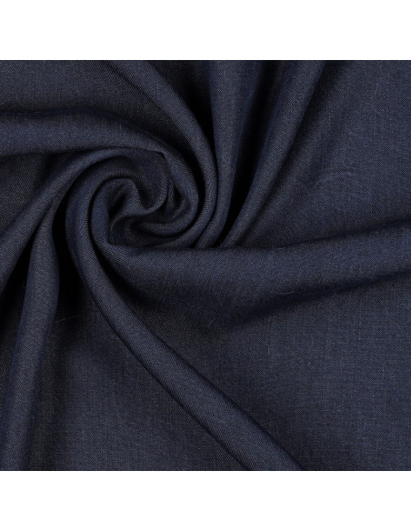 Tencel denim stof - Donkerblauw