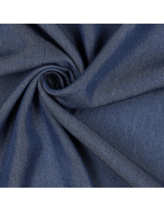 Tencel denim stof - Indigo blauw