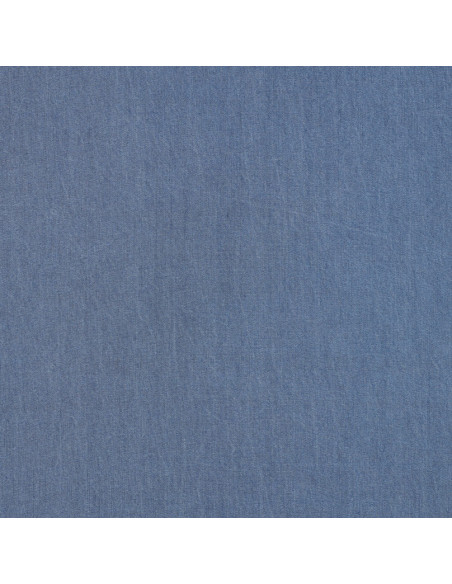 Tencel denim stof - Middelblauw