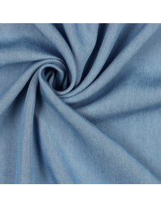 Tencel denim stof - Lichtblauw