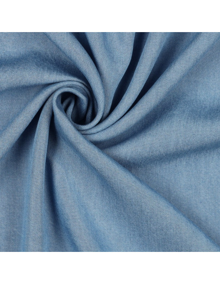 Tencel denim stof - Lichtblauw