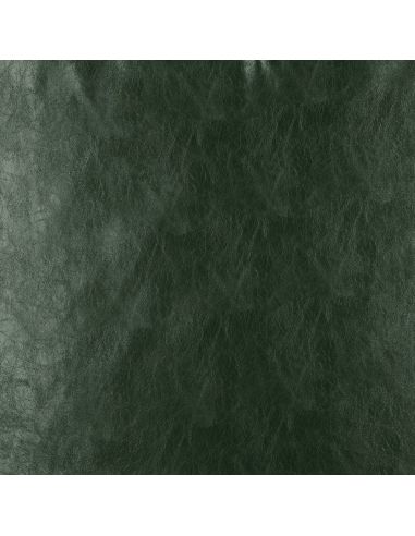 Glanzende stretch imitatiestof voor kleding - Engels groen