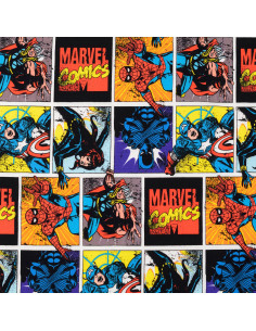 Avenger jersey stof - Superhelden