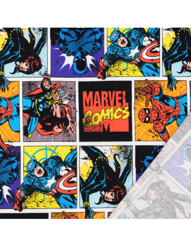 Avengers jersey stof - Superhelden