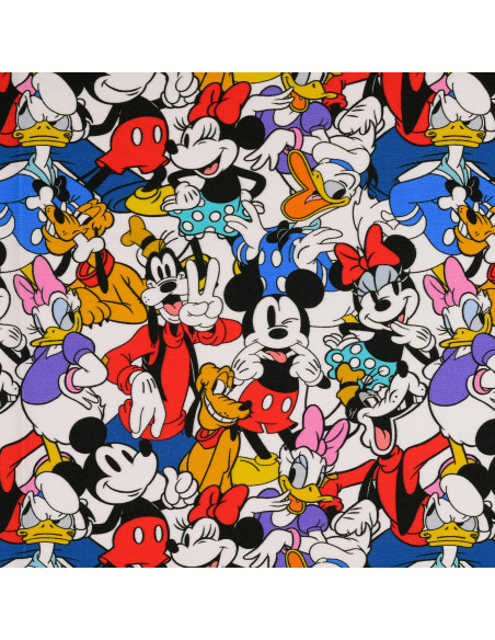 Disney jersey stof - Mickey en zijn vrienden