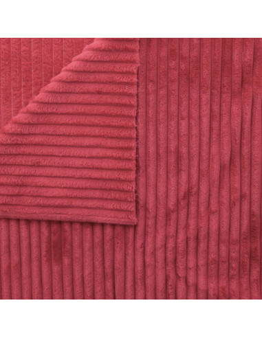 Minky ribfluweel stof - Terracotta