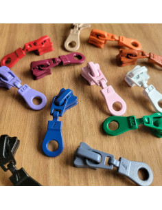Schuivers voor synthetische sluitingen 6 mm