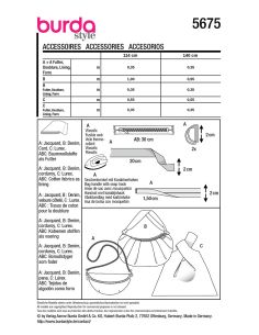 Accessoirepatroon - Burda 5675 2