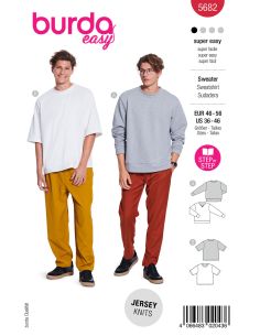 T-shirt patroon - Burda 5682