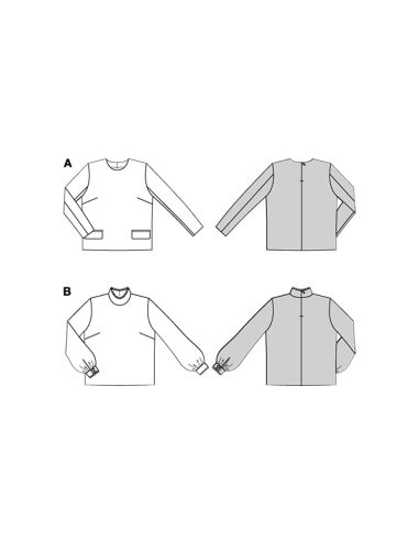 Blousepatroon - Burda 5701