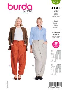 Broekpatroon - Burda 5703