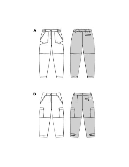 Broekpatroon - Burda 5703