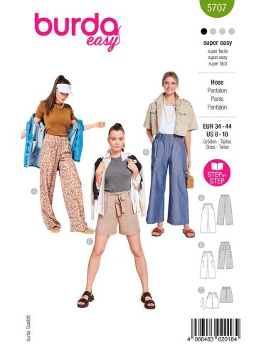 Broekpatroon - Burda 5707