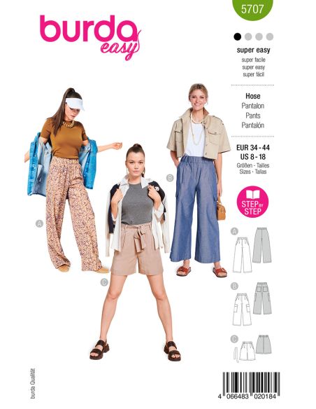 Broekpatroon - Burda 5707