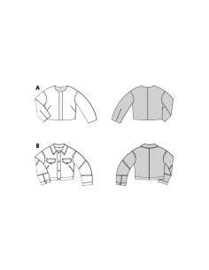 Jas patroon - Burda 5711 2