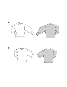 Sweatshirt patroon - Burda 5716 2