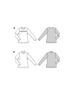 T-shirt patroon - Burda 5717 2