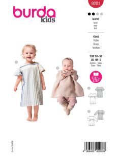 Jurkpatroon - Burda 9201