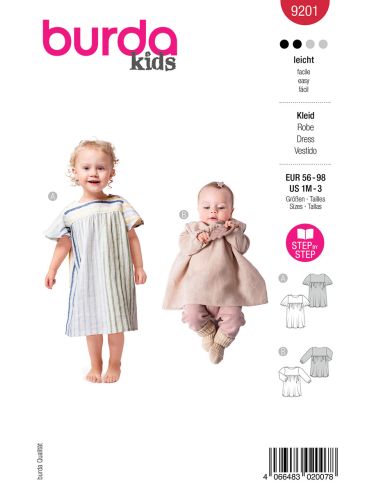 Jurkpatroon - Burda 9201