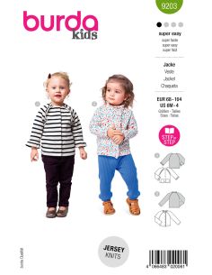 Jas patroon - Burda 9203