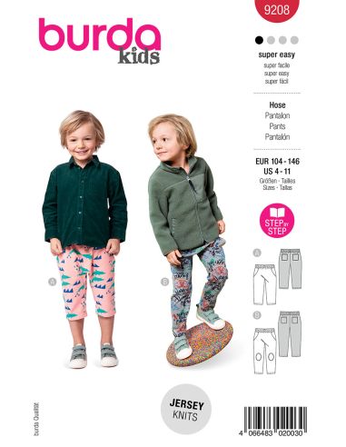 Broekpatroon - Burda 9208
