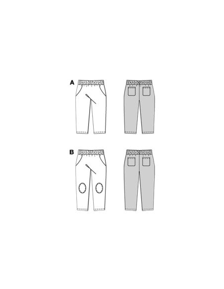 Broekpatroon - Burda 9208