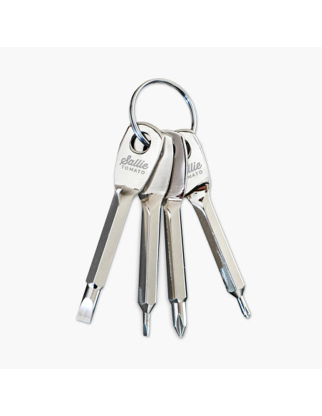 Set van 4 schroevendraaiers voor het onderhoud van de naaimachine