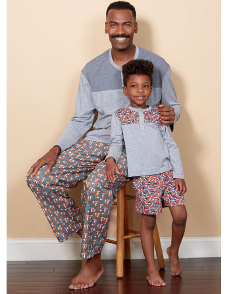 Patroon voor top, tuniek, short en broek - Butterick 6531