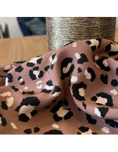 Viscose popeline stof Mocha - My Dress Made
