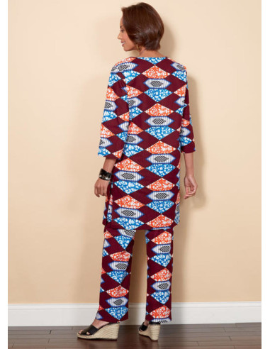 Mantel-, tuniek- en broekpatroon - Butterick 6534