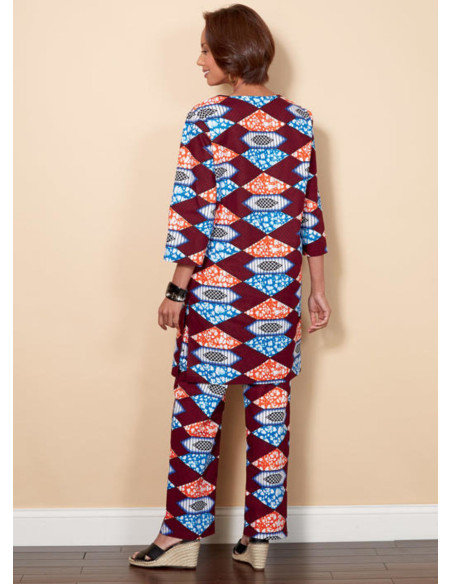 Mantel-, tuniek- en broekpatroon - Butterick 6534