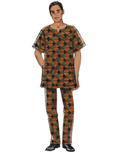 Mantel-, tuniek- en broekpatroon - Butterick 6534