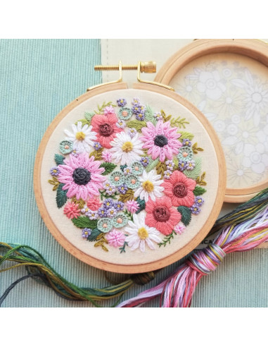 Borduurpakket - Wildflower Sampler
