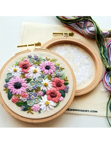 Borduurpakket - Wildflower Sampler