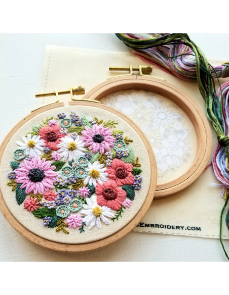Borduurpakket - Wildflower Sampler