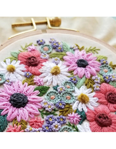 Borduurpakket - Wildflower Sampler