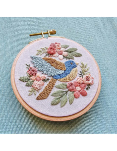 Borduurpakket - Bluebird Sampler