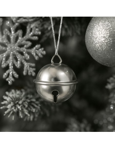 Zilveren belletjes - 17 mm 2